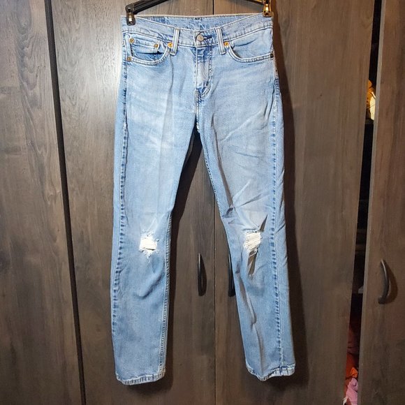 Levi's Other - Mens Levi's 511 slim fit distressed jeans mens 29×30